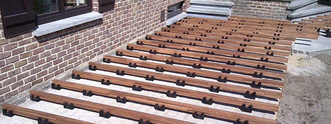 InstaCradle eco decking